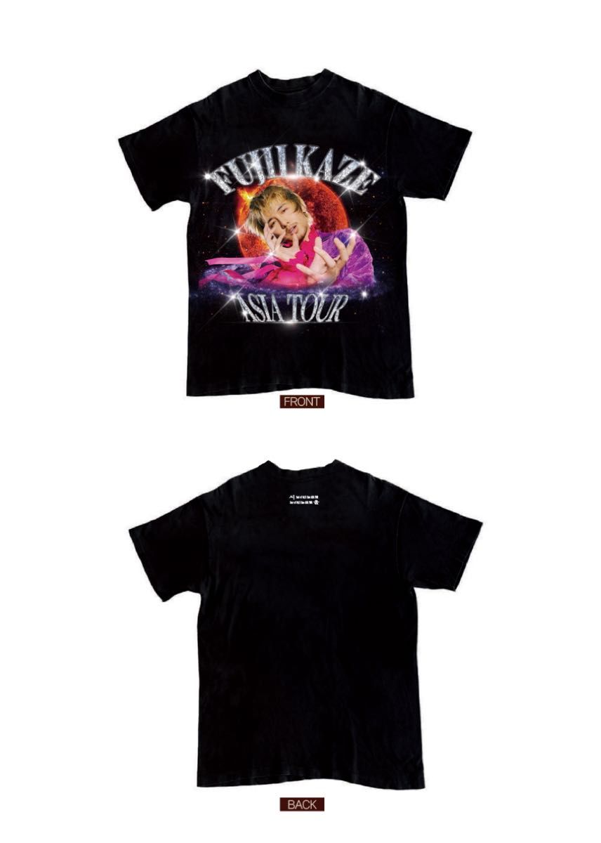 Tシャツ L 藤井風 アジアツアー 韓国 ソウル Pink Kaze|Yahoo Tシャツ L 藤井風 アジアツアー 韓国 ソウル Pink Kaze|Yahoo