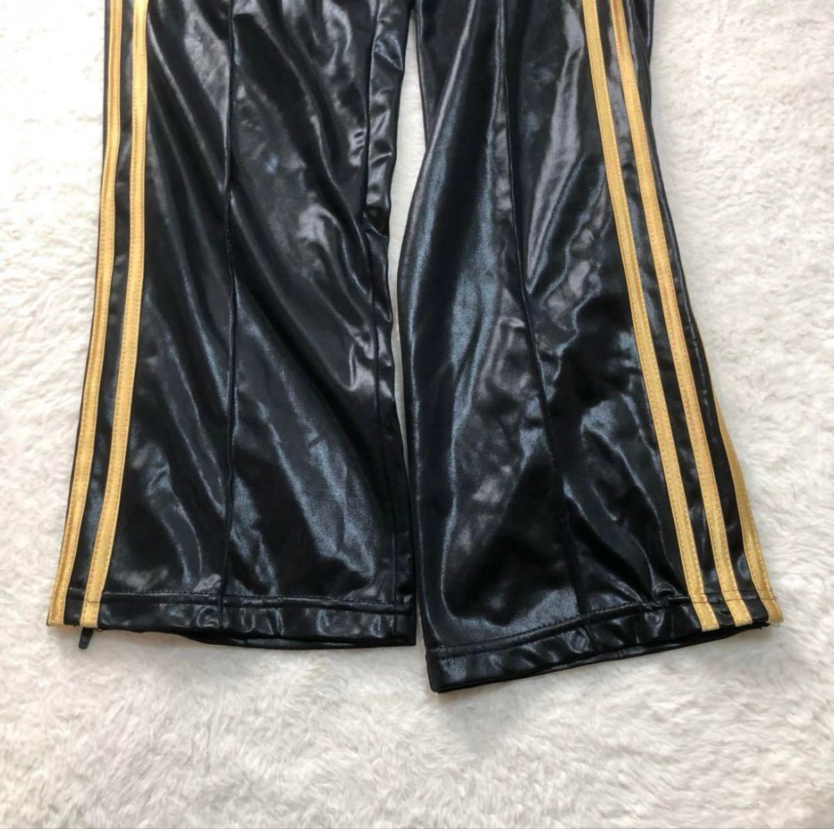 adidas アディダス CHILE62 セットアップ ジャージ M 黒×金 adidas アディダス CHILE62 セットアップ ジャージ M 黒×金