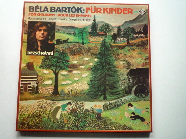 B80-11 独TELEFUNKEN盤2LP バルトーク/子供のために ラーンキ