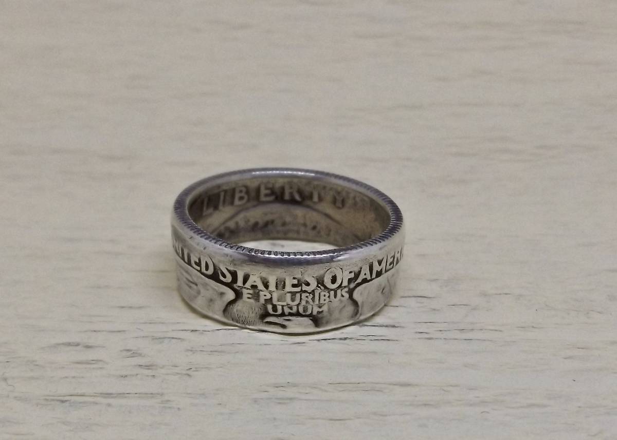 15 номер размер новый товар не использовался ko Yinling g25 цент серебряная монета использование (10565) бесплатная доставка подлинный товар. монета . произведение сделал ручная работа серебряный. кольцо 