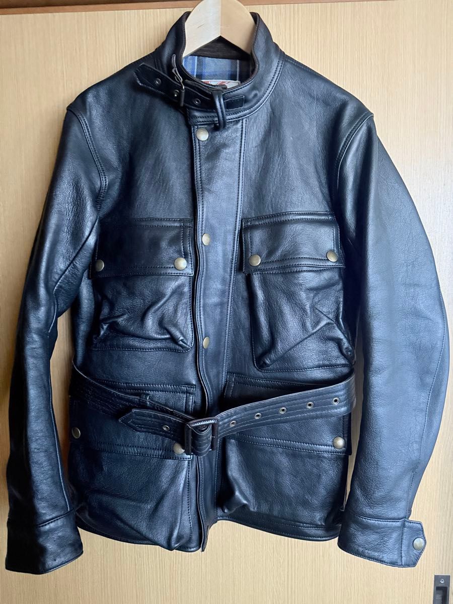 ADDICT CLOTHES AD-10 BMC LEATHER JACKET 36 レザージャケット ADDICT CLOTHES AD-10 BMC LEATHER JACKET 36 レザージャケット