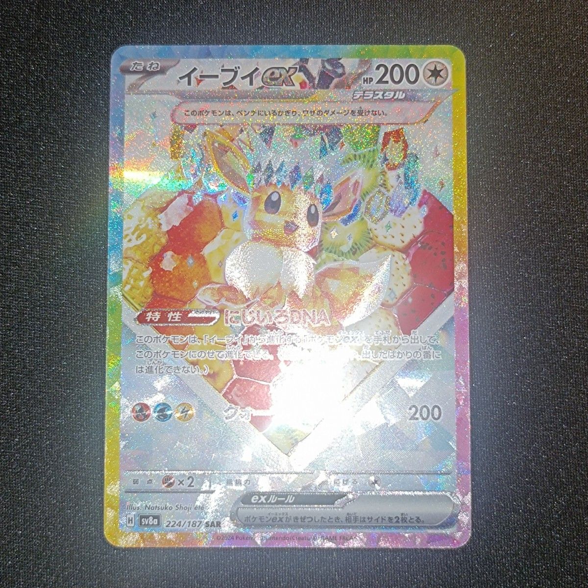 ポケモンカードゲーム ポケカ ケーキイーブイ イーブイex SAR ポケモンカードゲーム ポケカ ケーキイーブイ イーブイex SAR