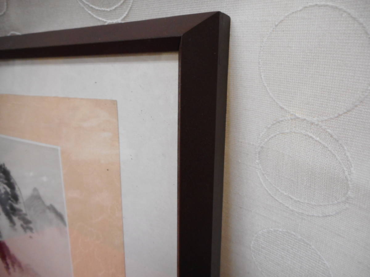 水墨画 墨絵 風景画 壁掛け額入り 絵画 中古品|Yahoo!フリマ 水墨画 墨絵 風景画 壁掛け額入り 絵画 中古品|Yahoo!フリマ