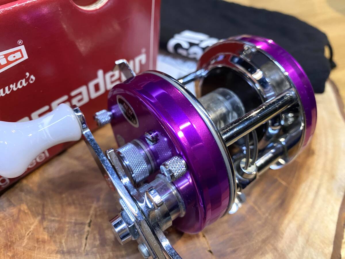 激レア ほぼ新品 ABU 5500C Violet サイモン下村 アンバサダー 激レア ほぼ新品 ABU 5500C Violet サイモン下村 アンバサダー