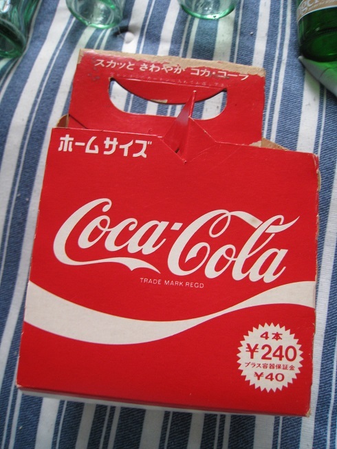 ■即決商品　コカコーラ ホームサイズ 折り畳み式厚紙ボトルケース◆中古◆_画像1