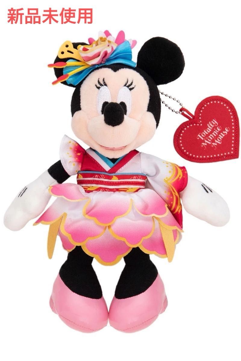 未使用】ディズニー トータリーミニー ぬいぐるみバッジ ぬいば 未使用】ディズニー トータリーミニー ぬいぐるみバッジ ぬいば