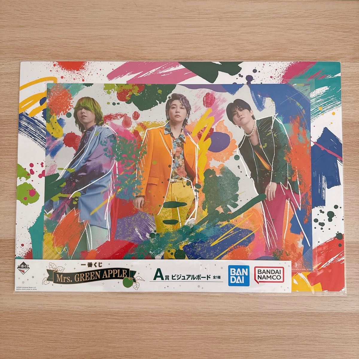 ミセスグリーンアップル Mrs GREEN APPLE 一番くじ A賞 ラスト ミセスグリーンアップル Mrs GREEN APPLE 一番くじ A賞 ラスト