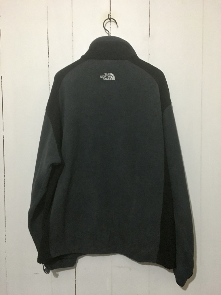 ビッグサイズ☆THE NORTH FACE ノースフェイス ツートーン フリースジャケット XL 大きいサイズ バイカラー 90's OLD_画像2