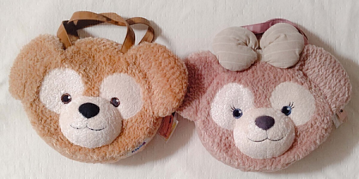 ダッフィー シェリーメイ フェイスバッグ ディズニーシー TDS ダッフィー シェリーメイ フェイスバッグ ディズニーシー TDS