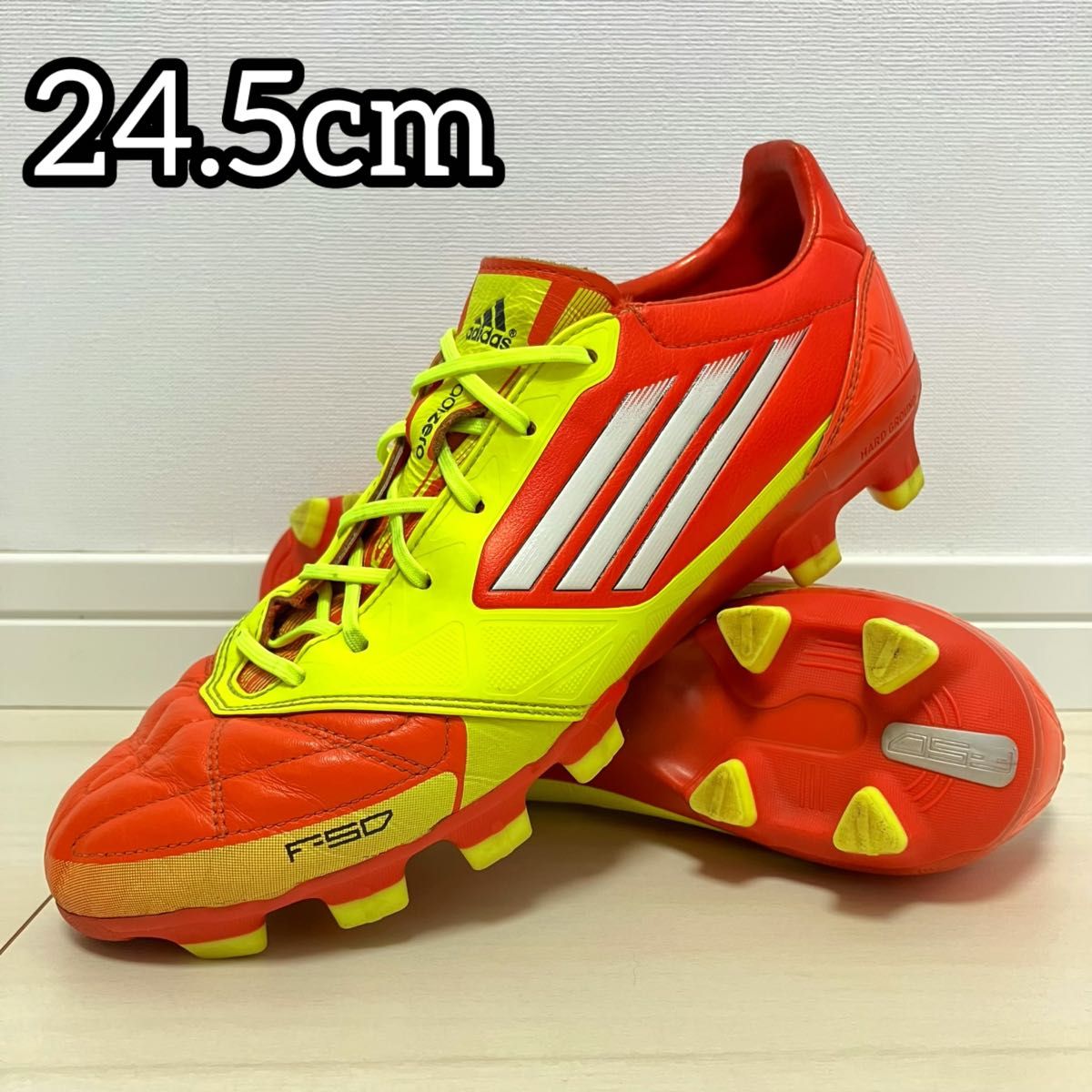 adidas アディダス アディゼロ F50 TRX HG LEA 24 5cm adidas アディダス アディゼロ F50 TRX HG LEA 24 5cm