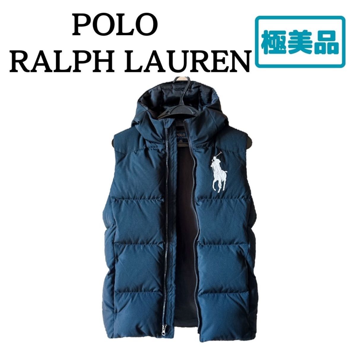 極美品 ポロラルフローレン 女性用 ダウンベスト 黒 Lサイズ 極美品 ポロラルフローレン 女性用 ダウンベスト 黒 Lサイズ