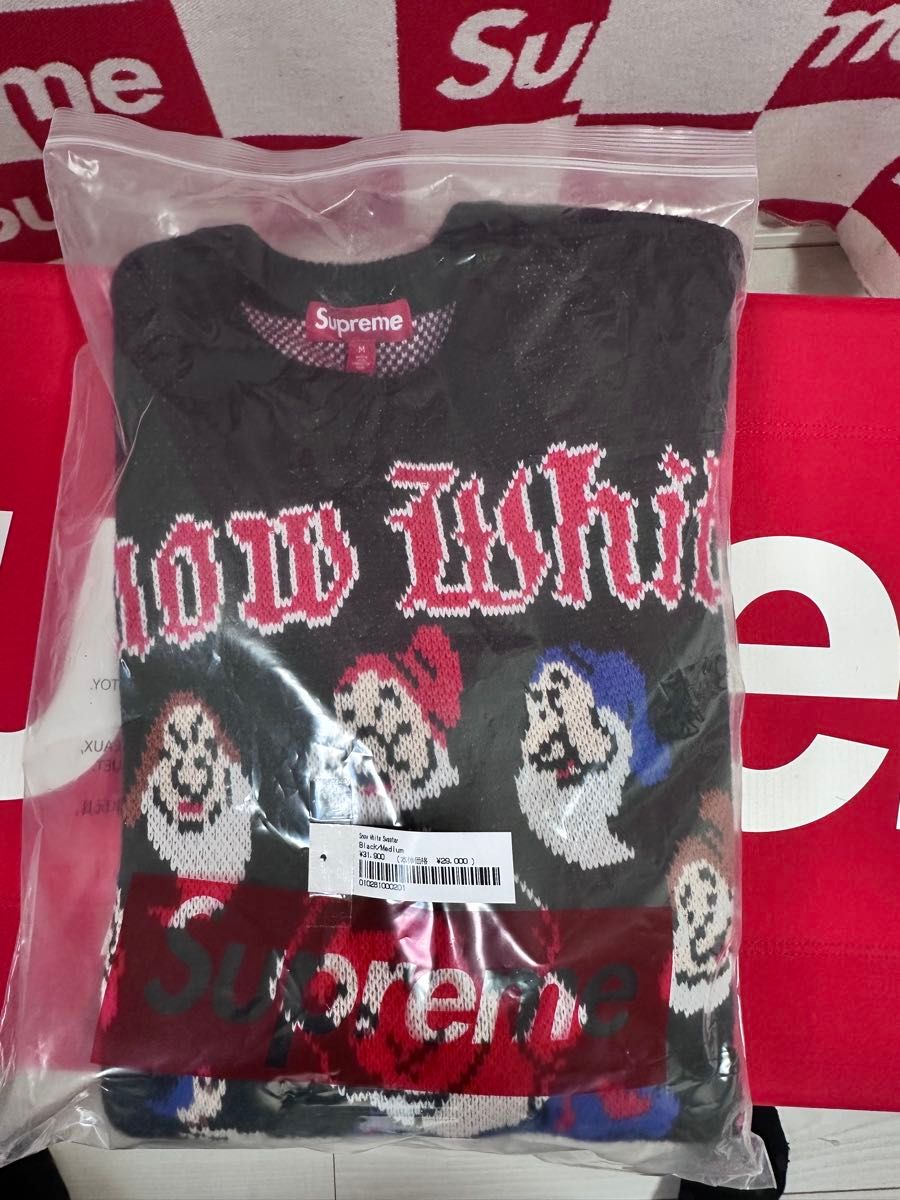 未使用品 シュプリーム Supreme Snow White Sweater コラボ 未使用品 シュプリーム Supreme Snow White Sweater コラボ