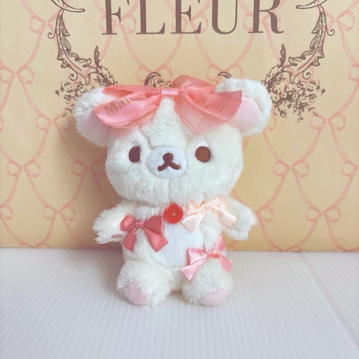 コリラックマ メゾンドフルール バッグチャーム Maison de FLEUR コリラックマ メゾンドフルール バッグチャーム Maison de FLEUR