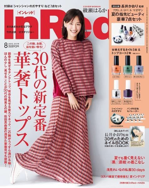 【InRed インレッド 2018年8月号付録】長井かおりさん監修　アダム エ ロペ ル マガザン特製　指先ビューティ豪華7点セット（未開封品）_画像5