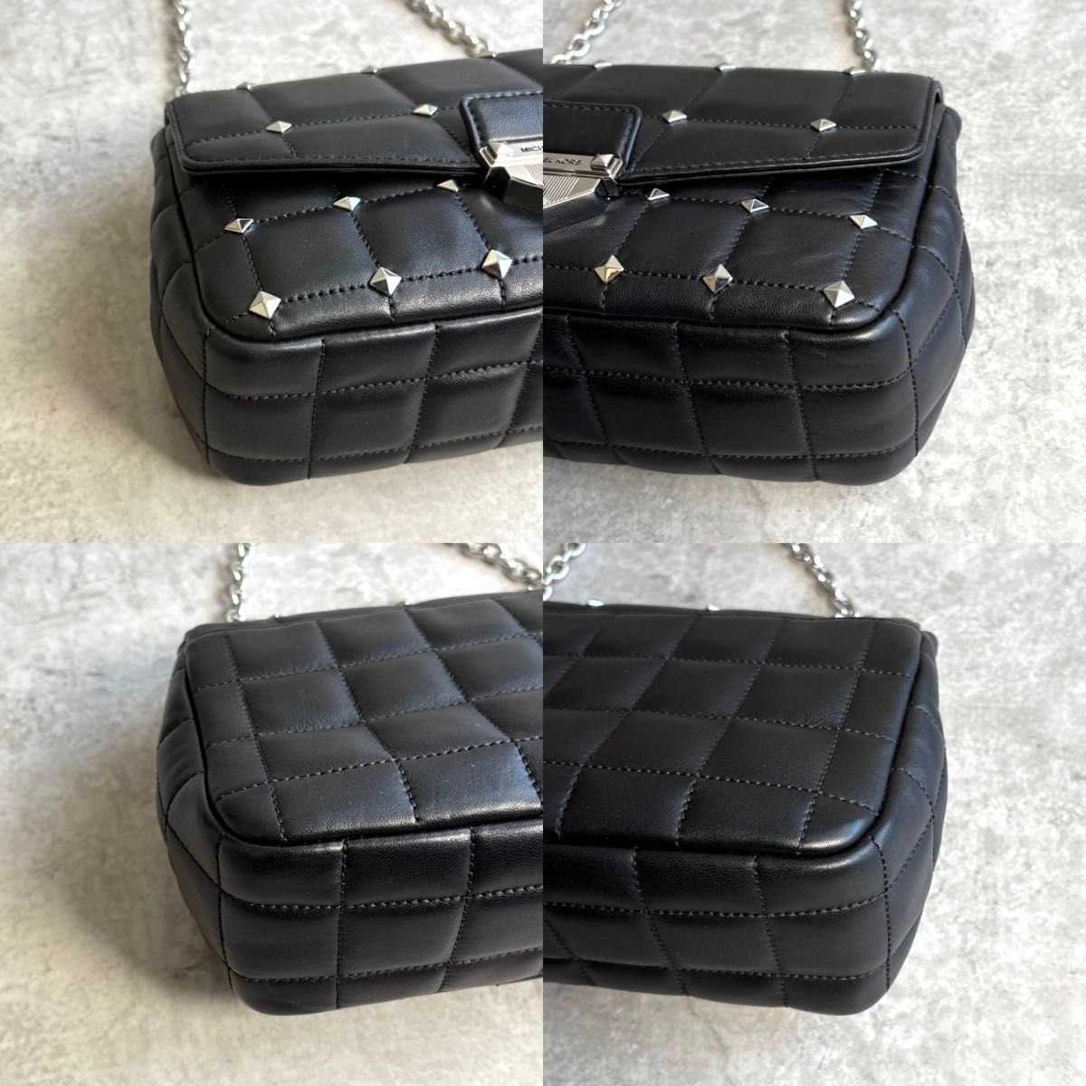 未使用級】MICHAEL KORS マイケルコース SOHO ショルダーバッグ 未使用級】MICHAEL KORS マイケルコース SOHO ショルダーバッグ