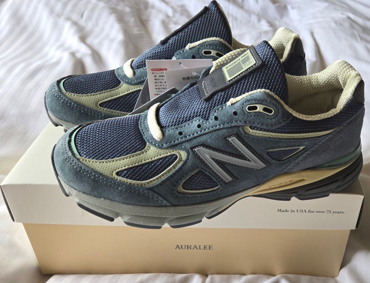 新品未着用 24 0cm AURALEE × New Balance 990V4 新品未着用 24 0cm AURALEE × New Balance 990V4