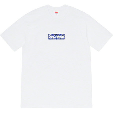 supreme bandana box logo tee white L lp2m.ustjogja.ac.id