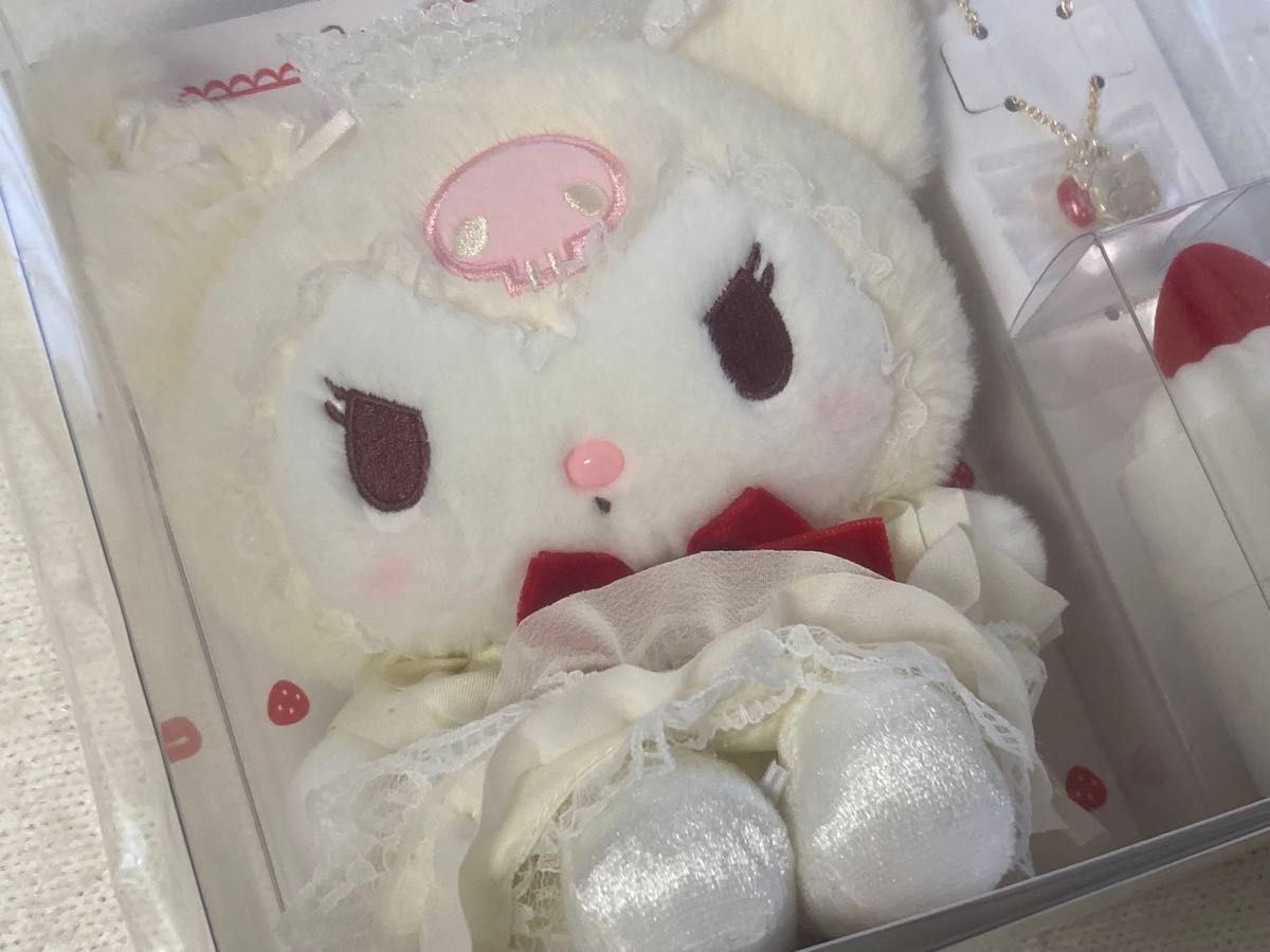 クロミ ショートケーキ ぬいぐるみ ネックレス アクセサリー クロミ ショートケーキ ぬいぐるみ ネックレス アクセサリー