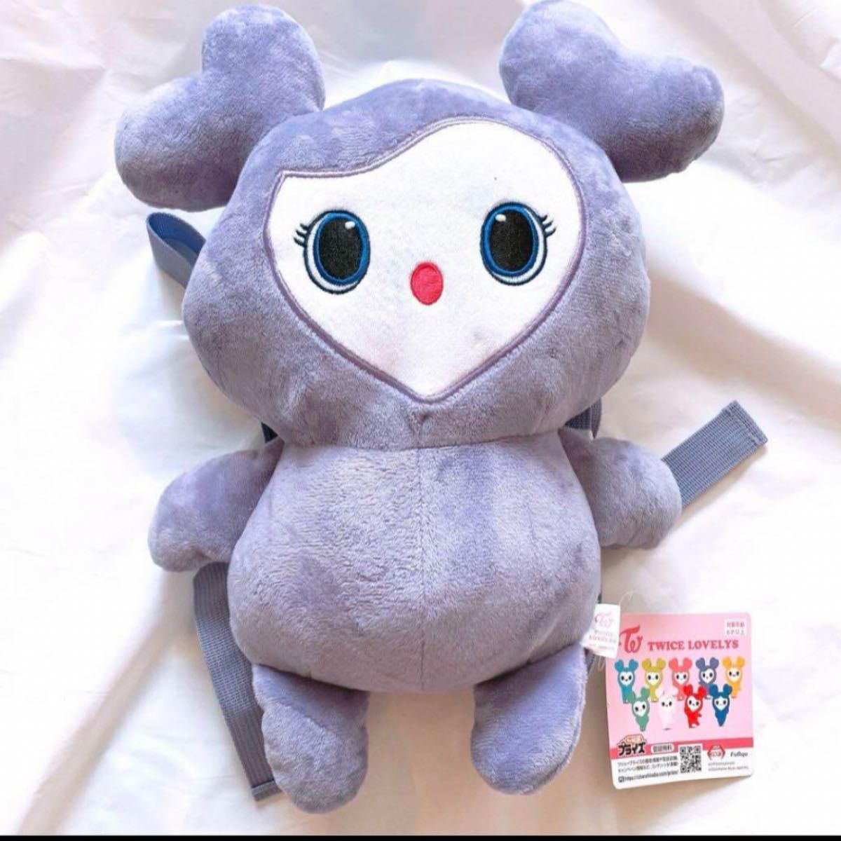 GiGO限定】TWICE LOVELYS サナ ぬいぐるみリュック サブリー GiGO限定】TWICE LOVELYS サナ ぬいぐるみリュック サブリー