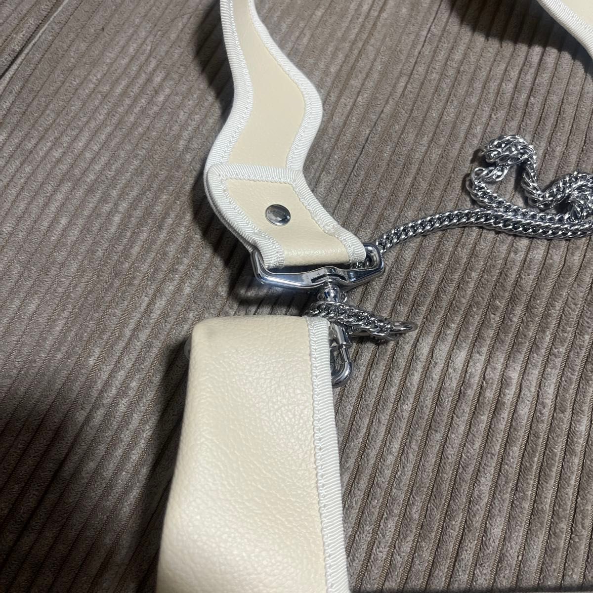 ノリエノモト jeudi soir petit ecru beige ショルダーバッグ ノリエノモト jeudi soir petit ecru beige ショルダーバッグ