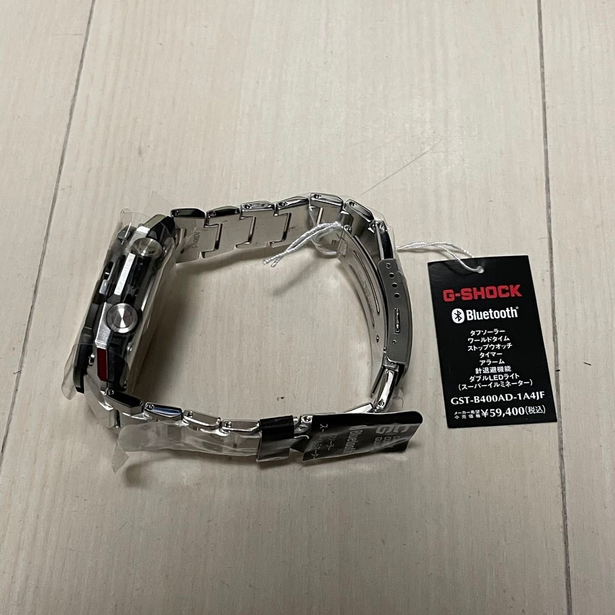 新品未使用 GST-400AD-1A4 G-SHOCK G-STEEL 赤 限定カラー 超 新品未使用 GST-400AD-1A4 G-SHOCK G-STEEL 赤 限定カラー 超