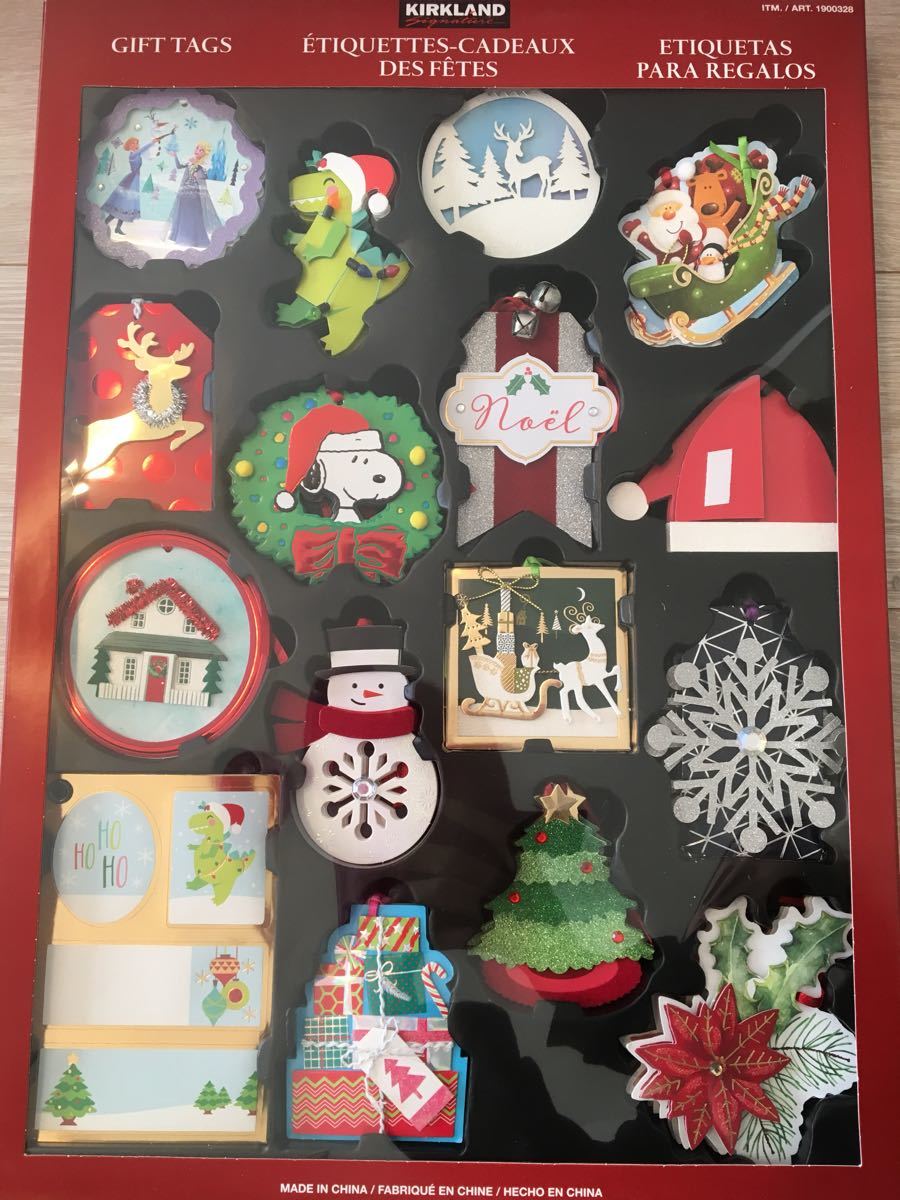 sale クリスマス飾りタグ カード15枚