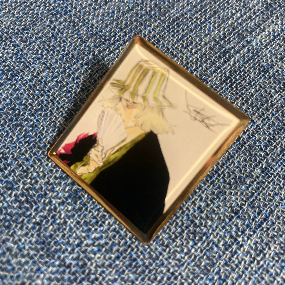 BLEACH 浦原喜助 ピンズ コミックカバーイラスト ピンバッジ ジャンプ展 BLEACH展 ブリーチ 原画展 ガチャ ピンズ 浦原喜助 ピンバッジ