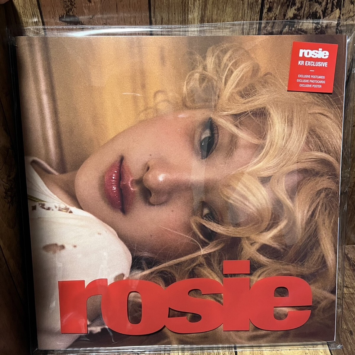 ROSE Rosie ロゼ KR Exclusive Album ロージー Blackpink ROSE Rosie ロゼ KR Exclusive Album ロージー Blackpink
