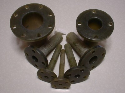 短管付積層フランジ・JIS10kF・ビニールエステル樹脂製,150A