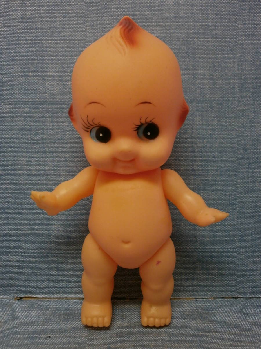 ヤフオク 中古良品 昭和レトロ かわいいキューピー人形