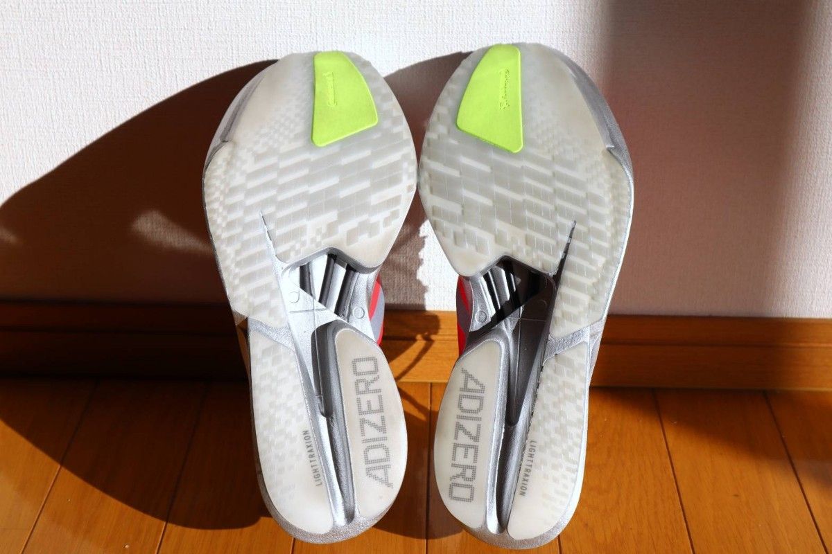 27 5cm】アディゼロ アディオス プロ 4 駅伝限定モデル【試走 27 5cm】アディゼロ アディオス プロ 4 駅伝限定モデル【試走