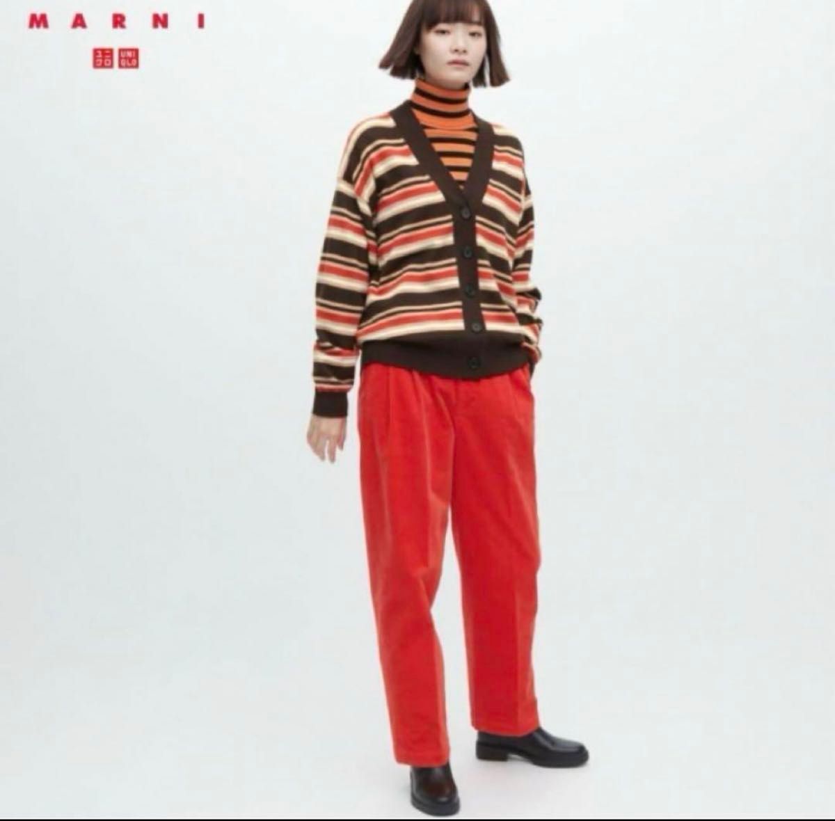 ユニクロ マルニ コーデュロイ ワイド フィット タックパンツ ユニクロ マルニ コーデュロイ ワイド フィット タックパンツ