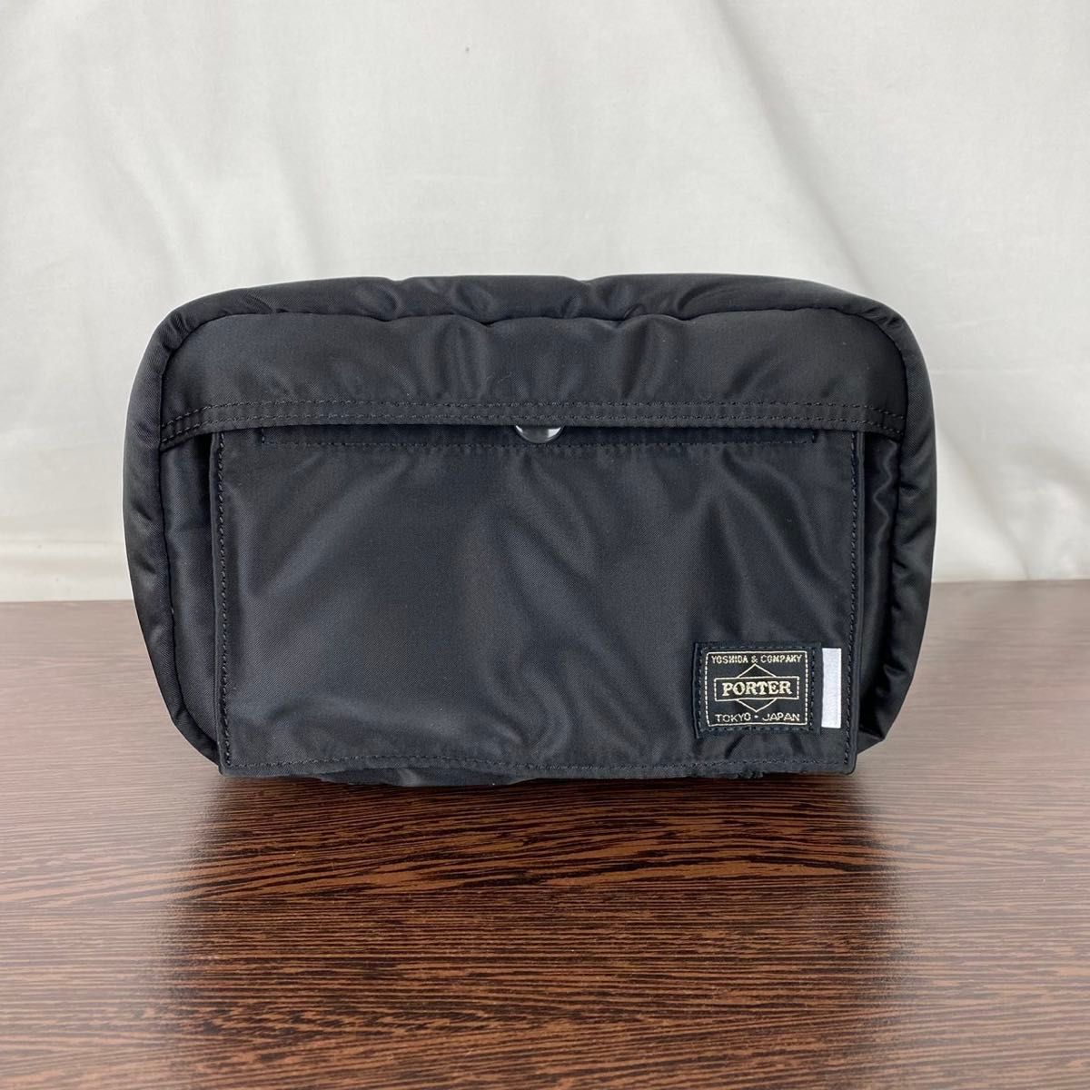 未使用】PORTER 資生堂メン コラボ ポーチ 限定 ブラック 未使用】PORTER 資生堂メン コラボ ポーチ 限定 ブラック