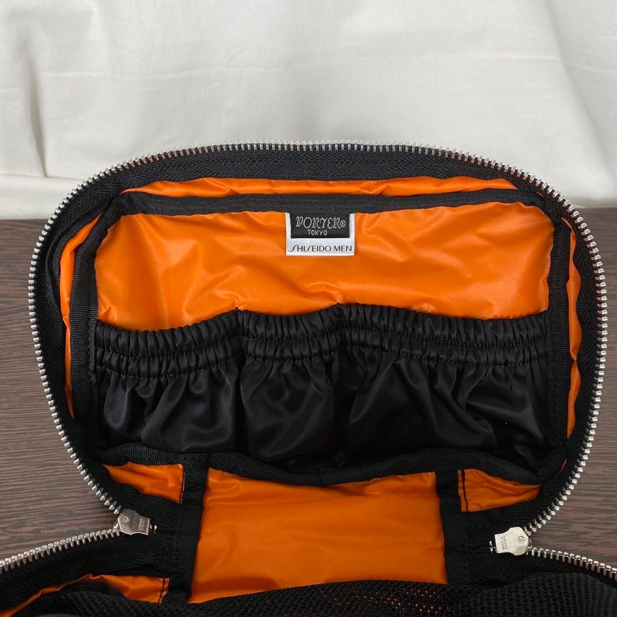 未使用】PORTER 資生堂メン コラボ ポーチ 限定 ブラック 未使用】PORTER 資生堂メン コラボ ポーチ 限定 ブラック