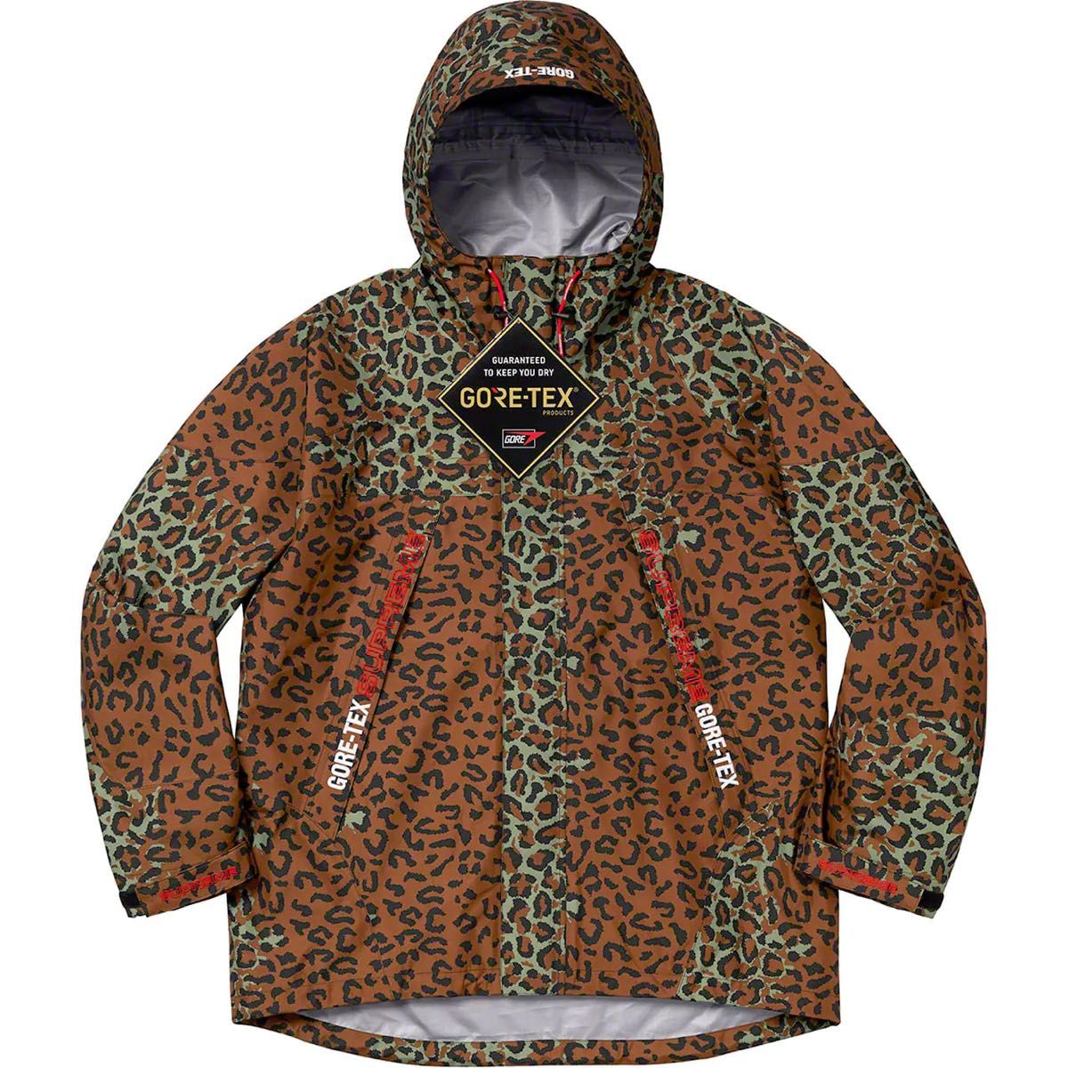 Supreme GORE TEX Taped Seam Jacket Leopard The North Face Supreme GORE TEX Taped Seam Jacket Leopard The North Face