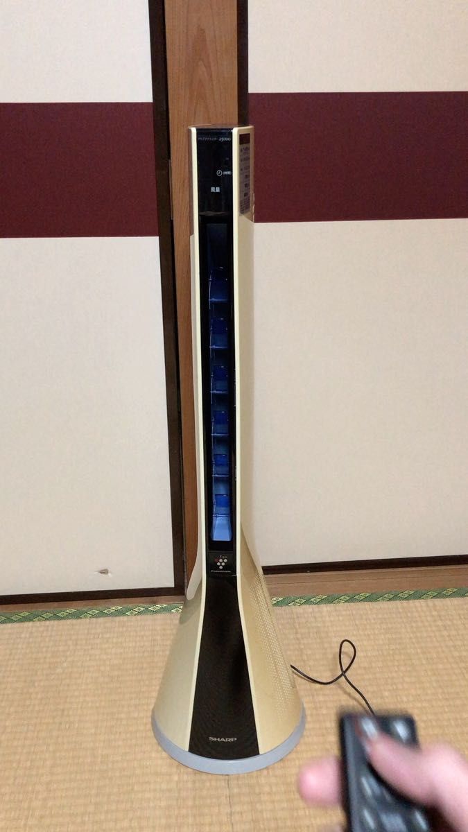 シャープ プラズマクラスター タワータイプ送風機