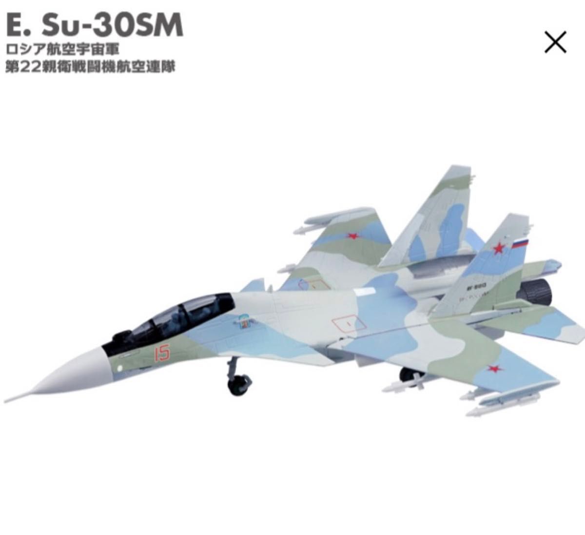 1/144 Su-30SM フランカー #E ロシア航空宇宙軍 第22親衛戦闘機 1/144 Su-30SM フランカー #E ロシア航空宇宙軍 第22親衛戦闘機