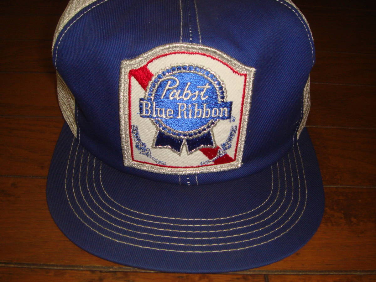 ビンテージ Pabst Blue Ribbon パブスト メッシュキャップ ビンテージ Pabst Blue Ribbon パブスト メッシュキャップ