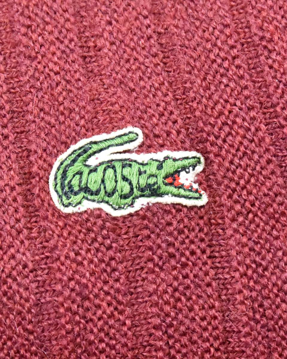 ラコステ 60s フランス製 Vネック セーター ビンテージ LACOSTE /6053 501 101 IZOD 511 505 606 00_画像6