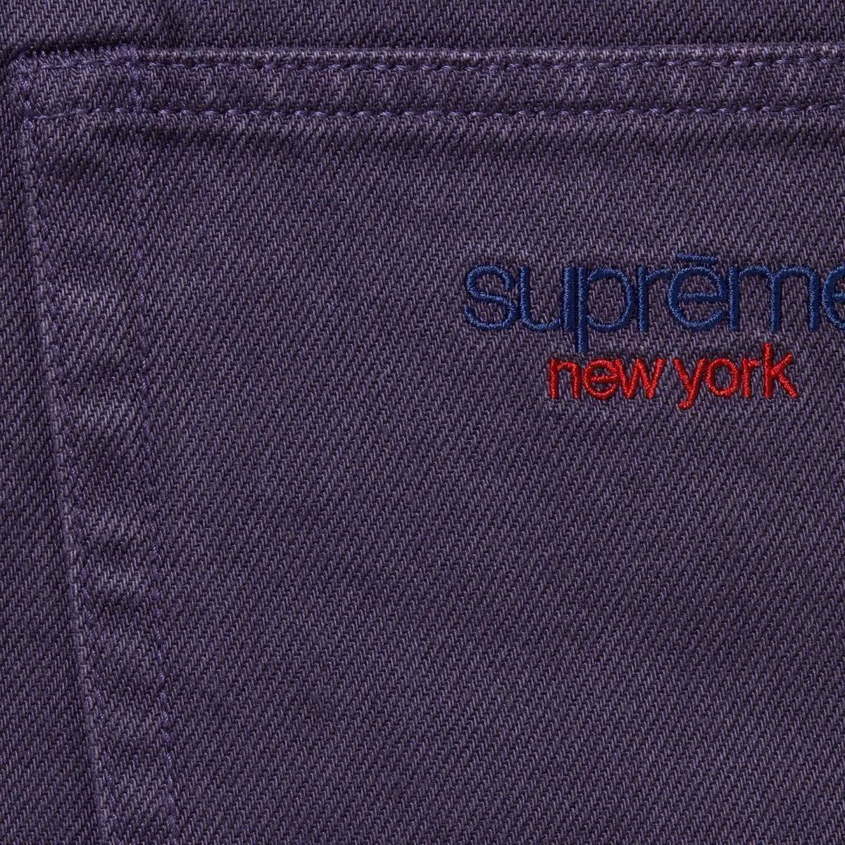 SUPREME Baggy Jean Purple シュプリーム バギー デニム パンツ SUPREME Baggy Jean Purple シュプリーム バギー デニム パンツ