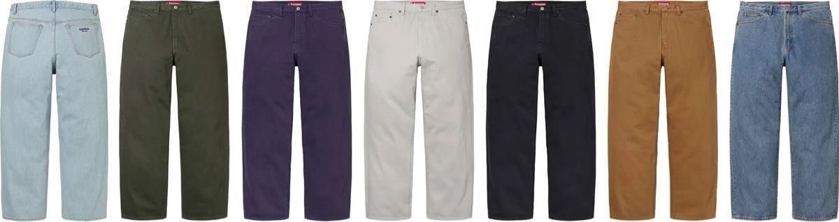 SUPREME Baggy Jean Purple シュプリーム バギー デニム パンツ SUPREME Baggy Jean Purple シュプリーム バギー デニム パンツ