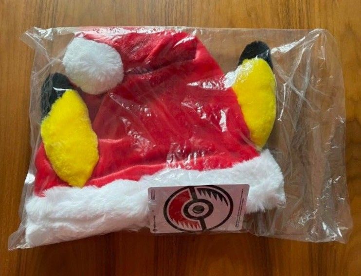 ピカみみサンタ帽 ポケモンセンター クリスマス ピカチュウ ピカみみサンタ帽 ポケモンセンター クリスマス ピカチュウ