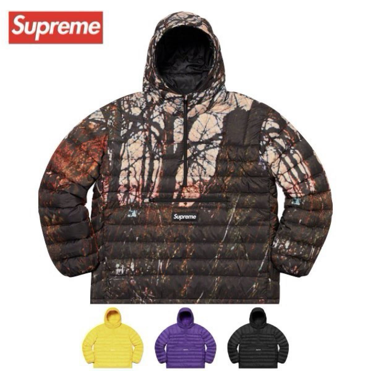 Supreme Micro Down Half Zip Hooded Pullover woods リアル Supreme Micro Down Half Zip Hooded Pullover woods リアル