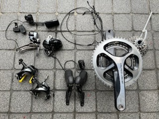 中古 シマノ デュラエース 9070 Di2 11速セット