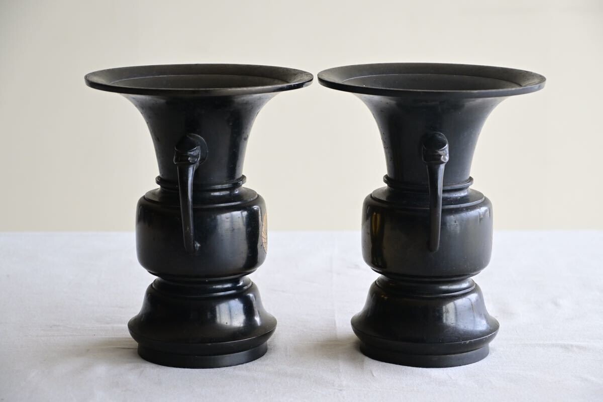 Yahoo!オークション - 【骨董品】寺院仏具 花立 善祐印 獅子掛け Yahoo!オークション - 【骨董品】寺院仏具 花立 善祐印 獅子掛け