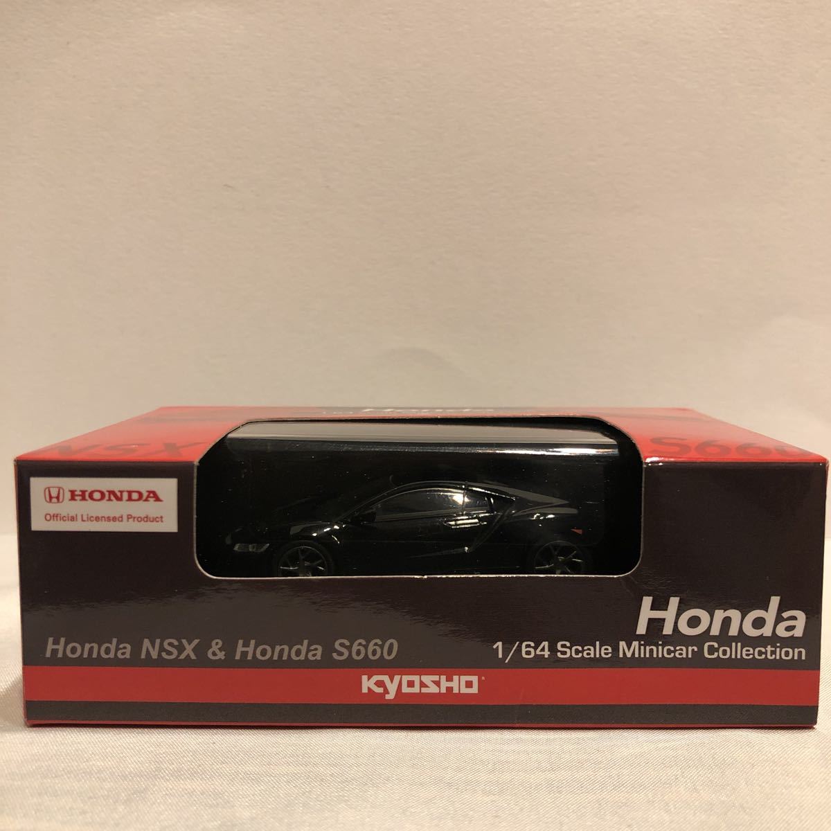京商 1/64 HONDA NSX ホンダ 新型　黒色 ブラック ミニカー モデルカー_画像1