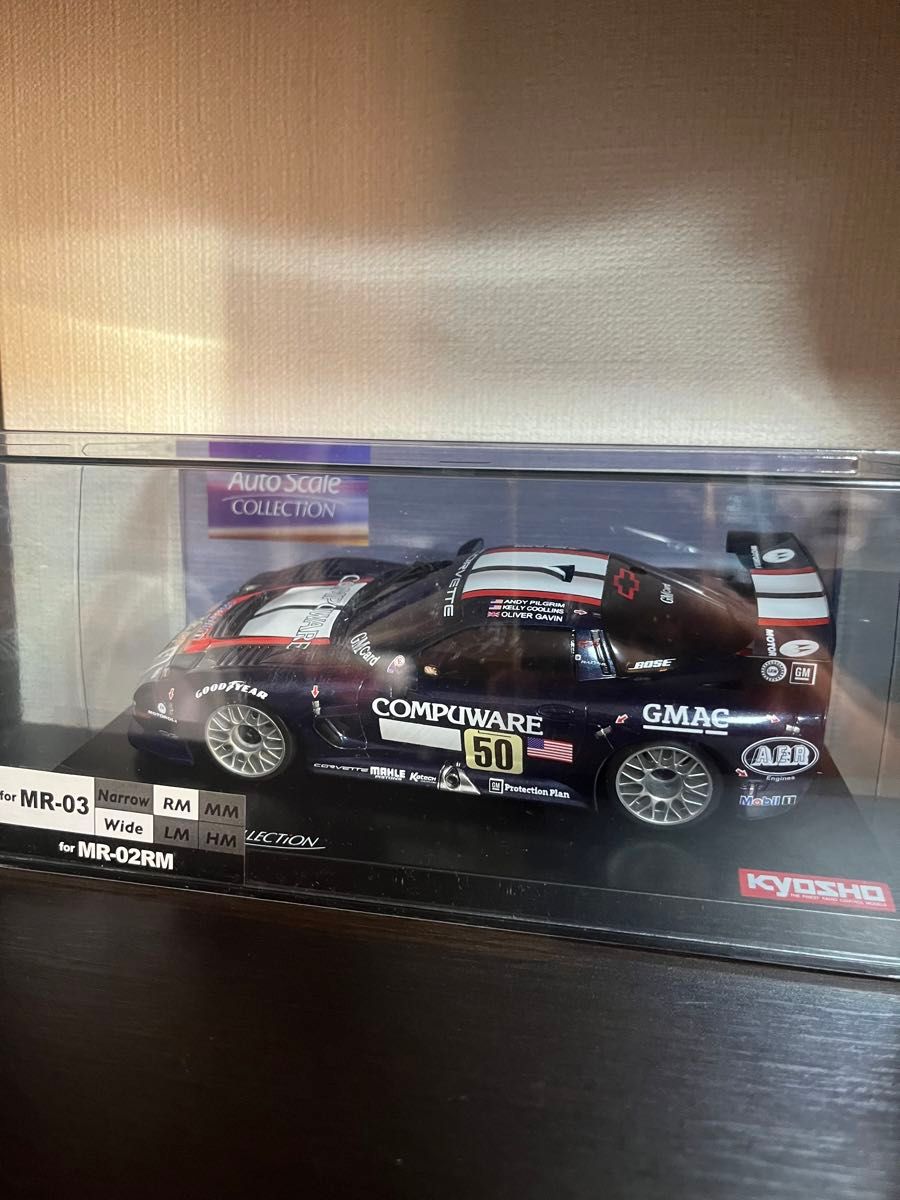 京商 ミニッツ 2003 シボレーコルベット C-5R NO.50 MZP25L3