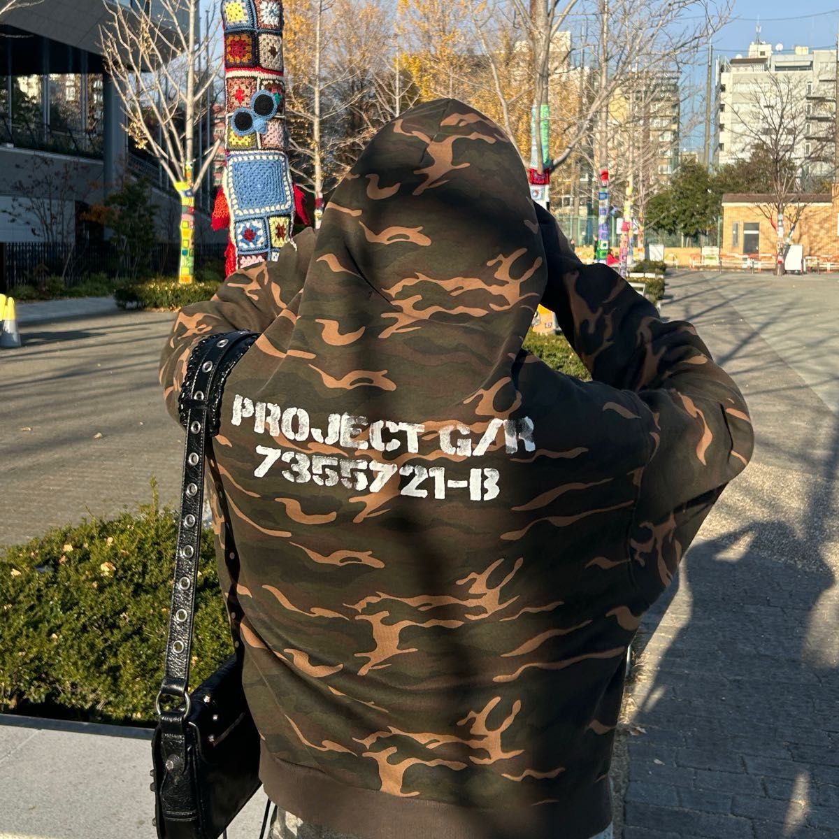 PROJECT GR】ZYGON ZIP HOODIE CAMO ジップアップパーカー PROJECT GR】ZYGON ZIP HOODIE CAMO ジップアップパーカー