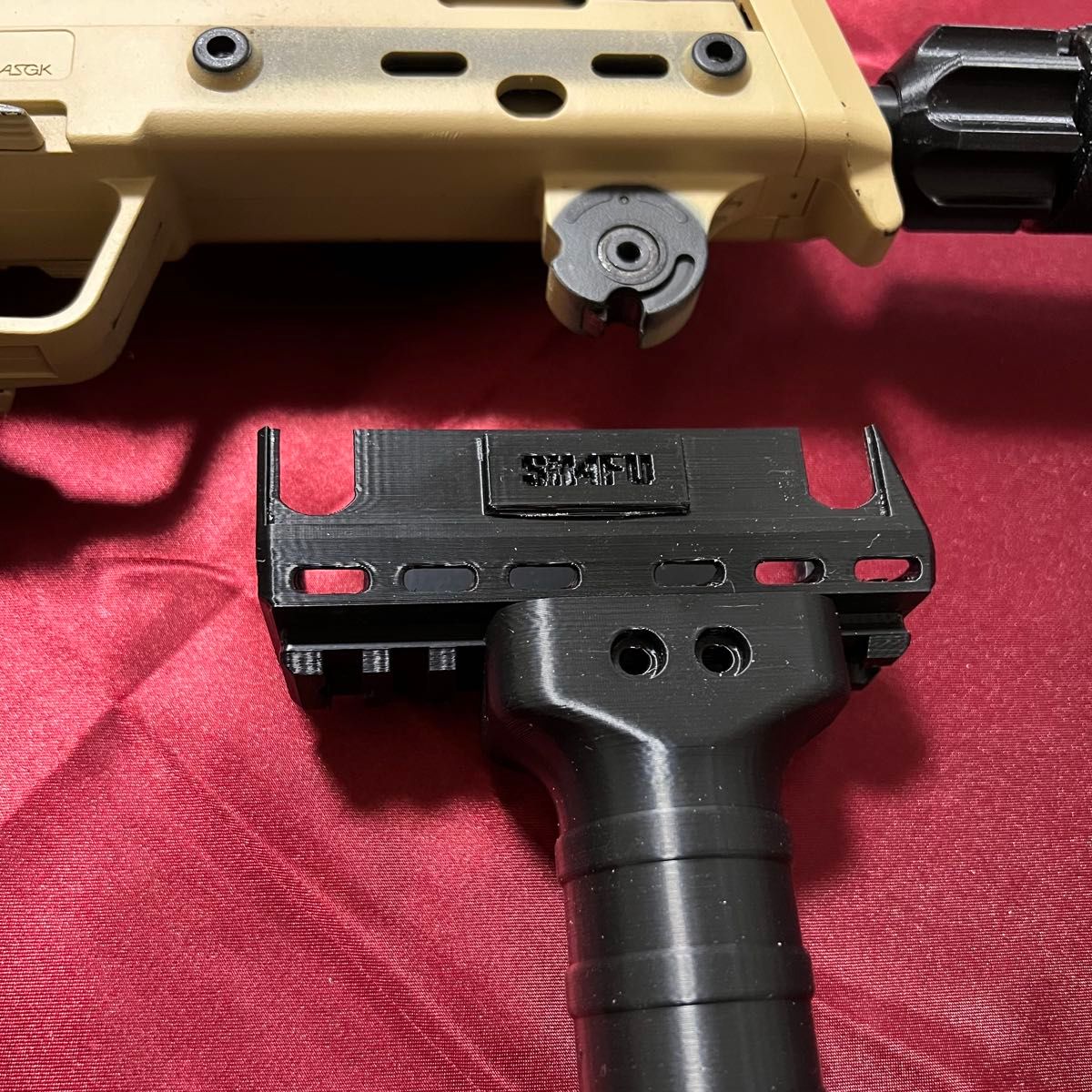 3Dプリント品】SN4FUオリジナル 東京マルイ MP7A1専用 切らずに 3Dプリント品】SN4FUオリジナル 東京マルイ MP7A1専用 切らずに