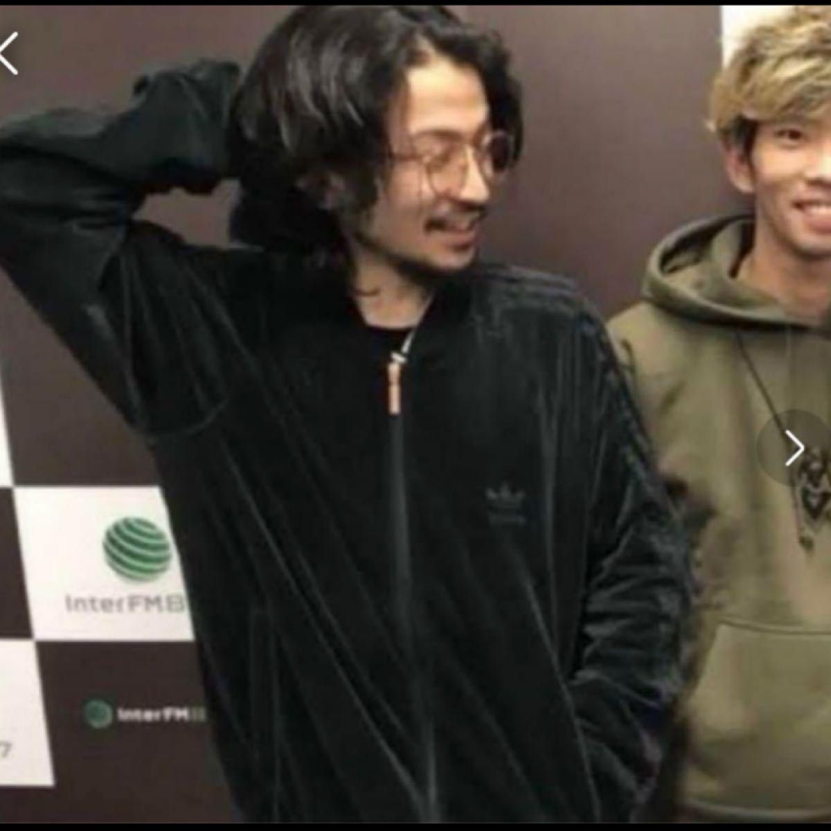 超希少 adidas ベロアトラックジャケット XL ATP 黒 常田大希 超希少 adidas ベロアトラックジャケット XL ATP 黒 常田大希